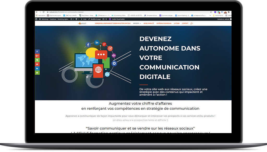 Savoir communiquer et se créer un réseau de qualité sur les réseaux sociaux – Groupe 3 – départ le lundi 03/04
