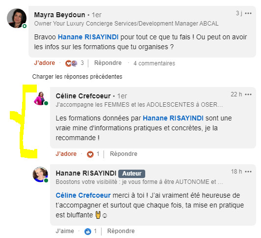 Formation Linkedin - Céline Crefcoeur, conseillère en image